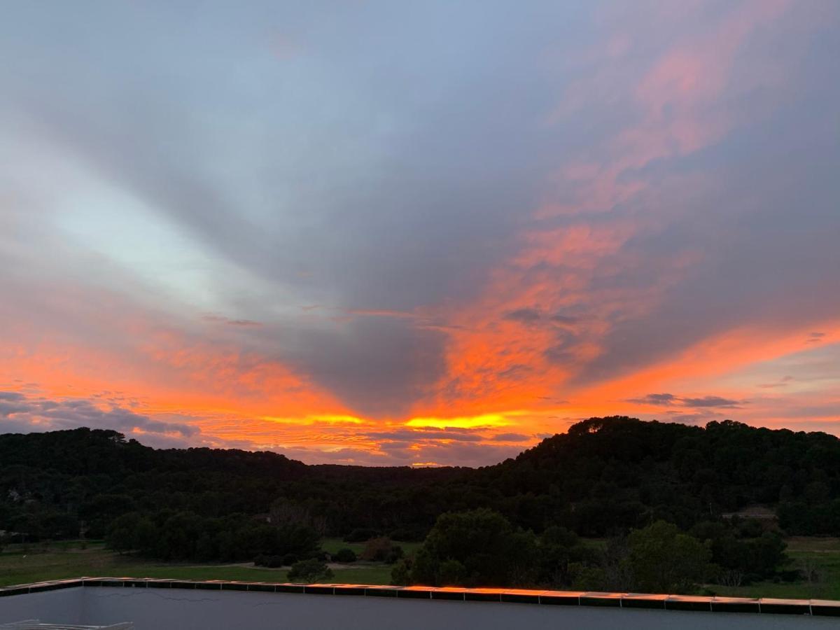 Apartamento Atardecer En Menorca Son Parc Vista Al Campo De Golf Kültér fotó